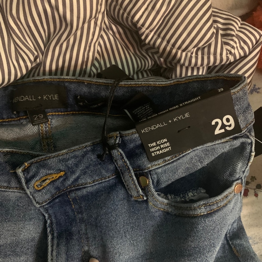 Kendall and Kylie cropped jeans
